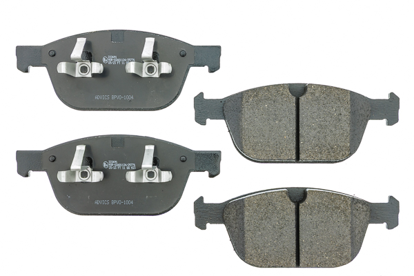 Jeu de 4 plaquettes de frein AISIN ref. BPVO-1004